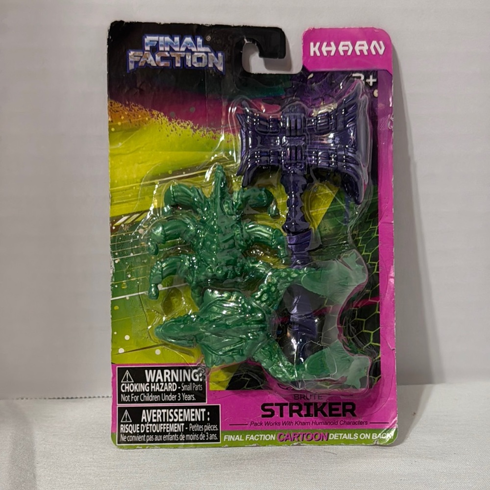 Final Faction Kharn Brute Striker accessory pack unopened